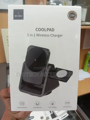 WiWU Coolpad 15W 3 in 1 Wireless Charging Station
