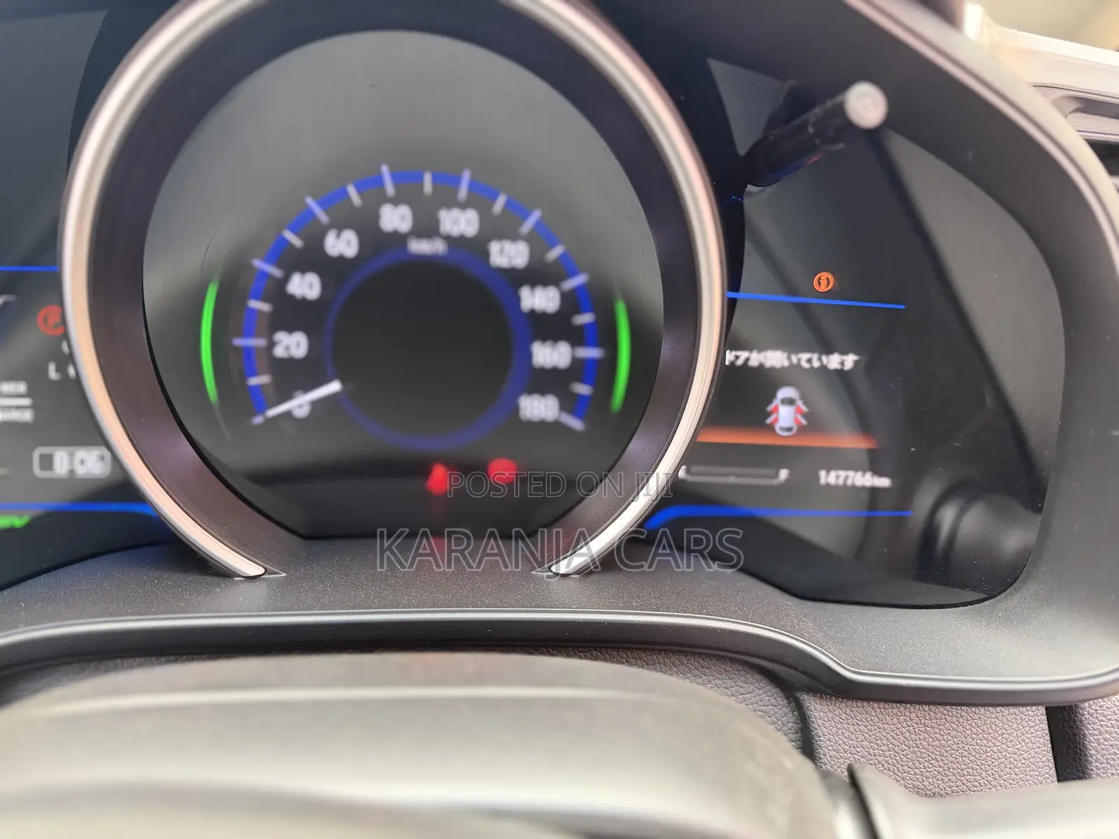 Honda Fit EV 2013 Blue