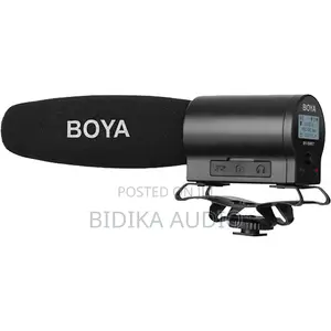 BOYA BY-DRM7 Shotgun Microphone With Integrated Flash Recorder
