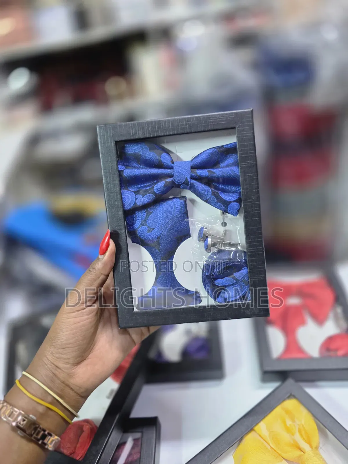 Classy 4 in 1 Bow Tie Gift Set-Yu