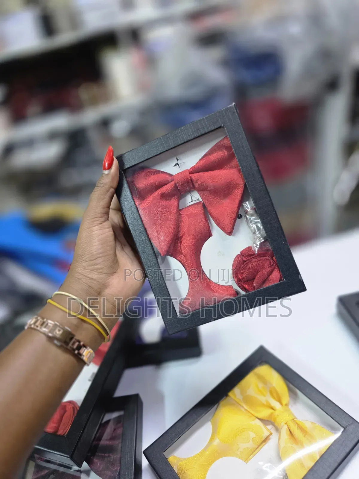 Classy 4 in 1 Bow Tie Gift Set-Yu