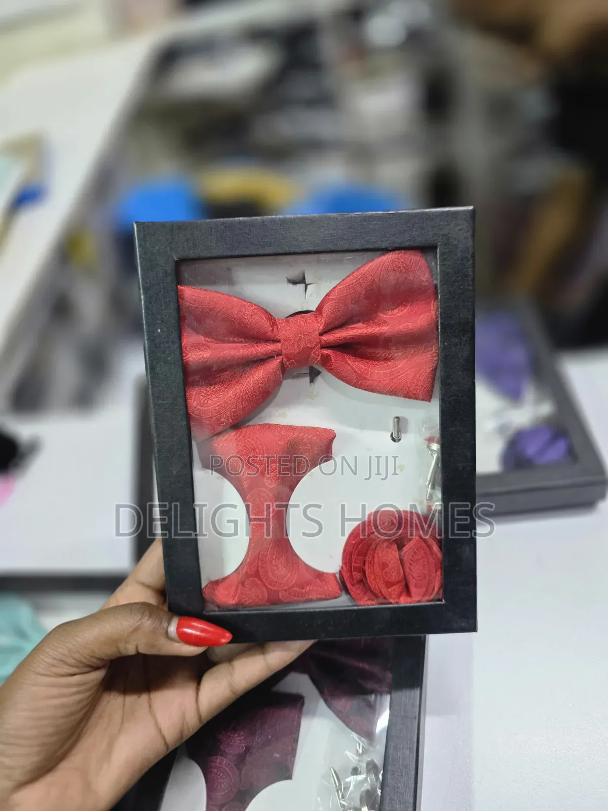 Classy 4 in 1 Bow Tie Gift Set-Yu