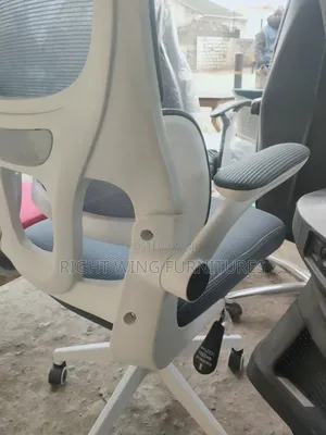 High Back Office Chair With Headrest and Armrests