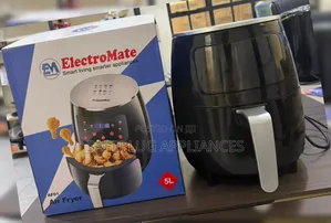 Electromate 5-Litre Air Fryer – Family Size Kitchen Appliance