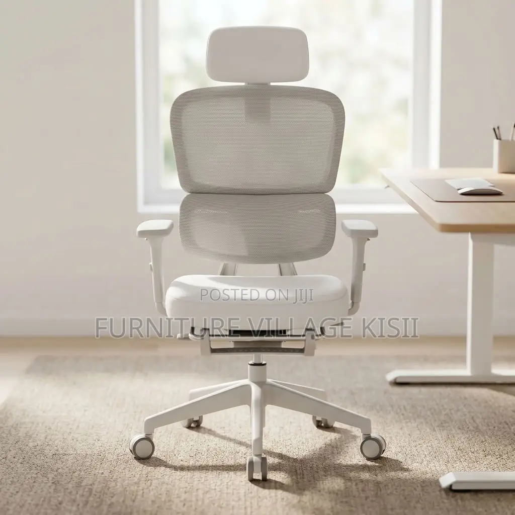 Office Orthopedic Chair With Footrest