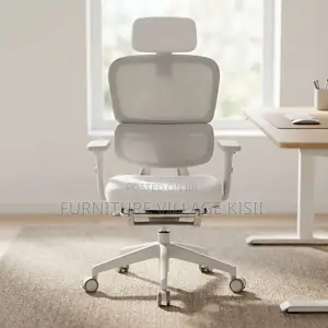 Office Orthopedic Chair With Footrest