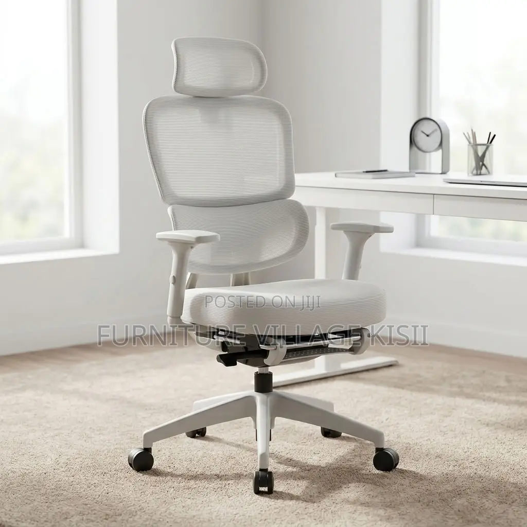 Office Orthopedic Chair With Footrest