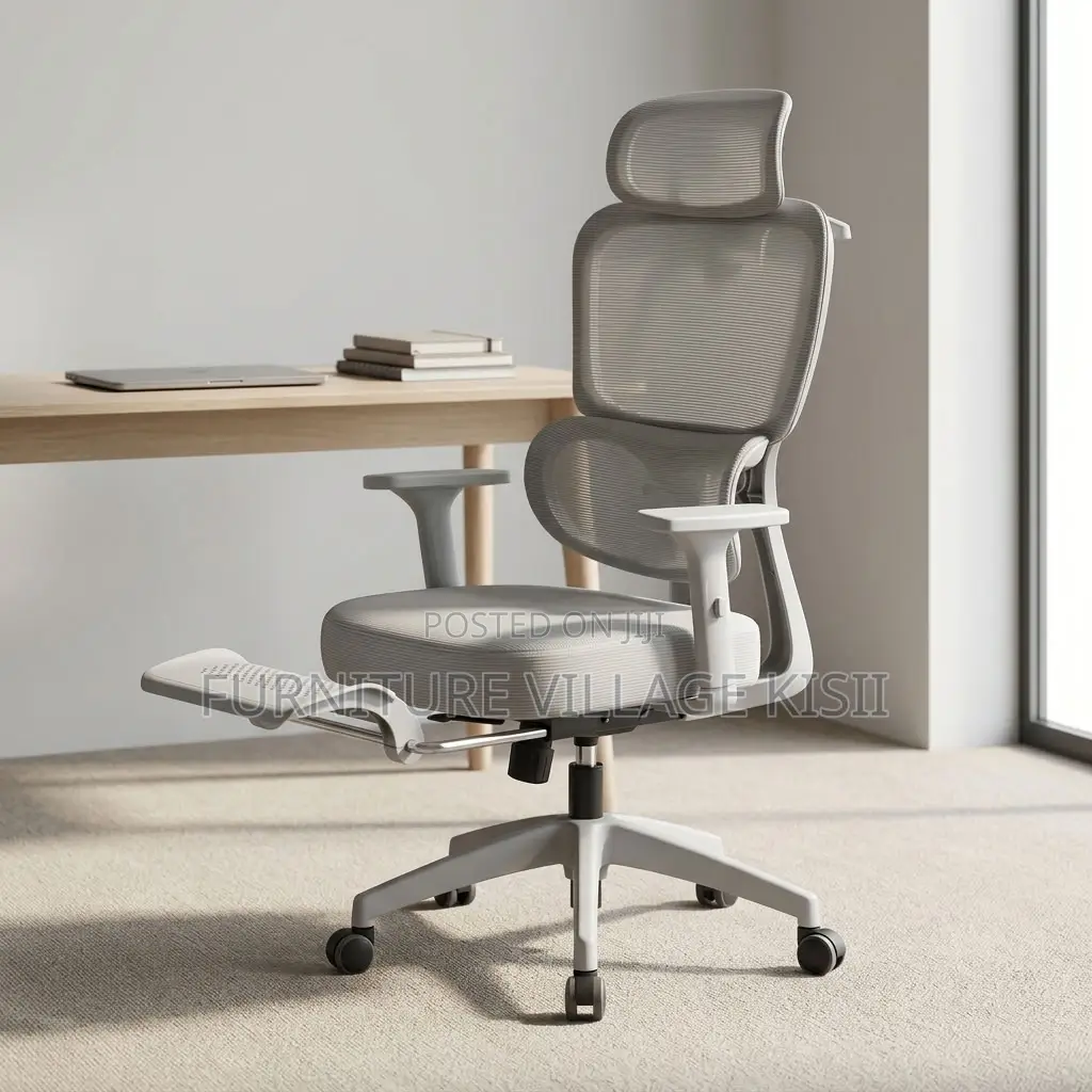 Office Orthopedic Chair With Footrest