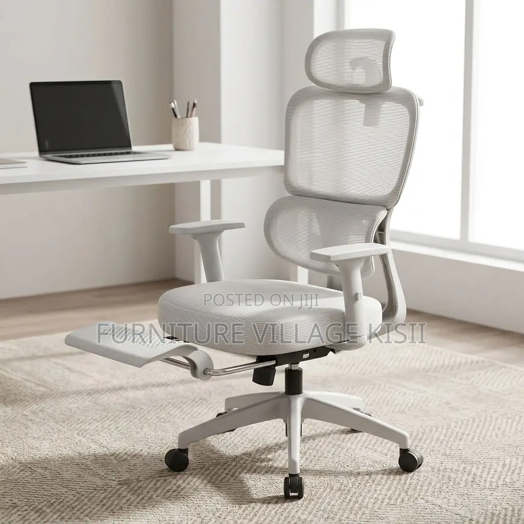 Office Orthopedic Chair With Footrest