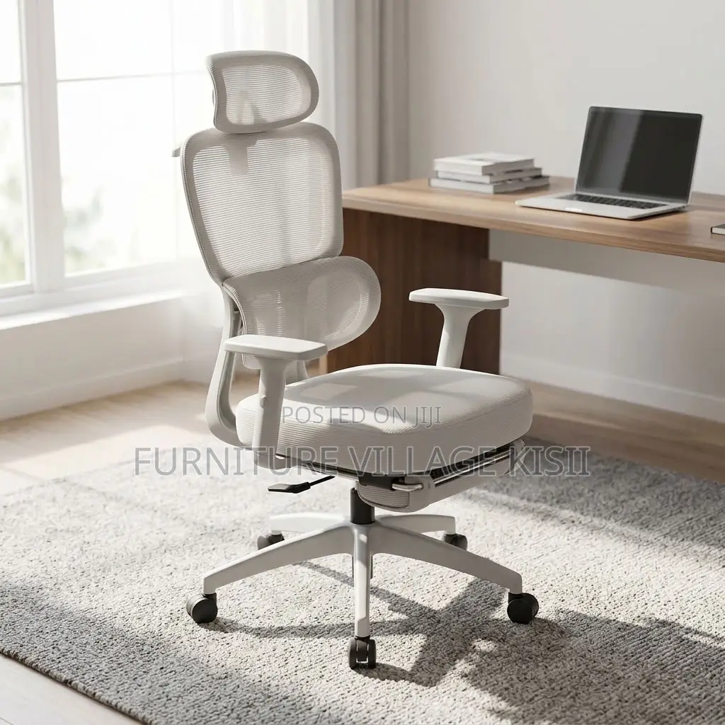 Office Orthopedic Chair With Footrest