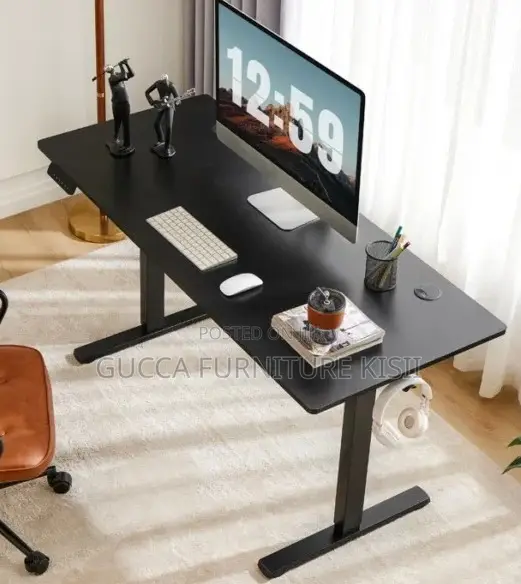 Adjustable 140cm Sit/Stand Electric Working Desk