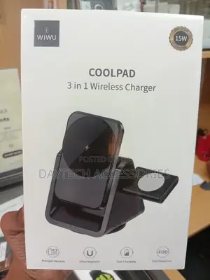 WIWU Wi-018 Coolpad 3in1 15W Wireless Charger
