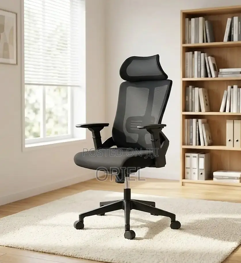 Swivel Office Seat – Comfortable Adjustable Ergonomic Work Chair