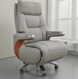 Upholstered Boss Leather Recliner Chair