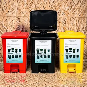 Low-Cost Prices 30L Litres Hard Plastic Waste Garbage Dust Pedal Bin