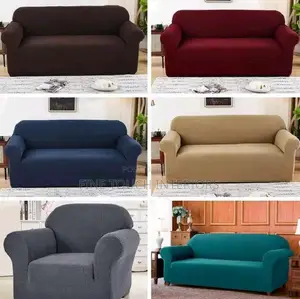 Velvet Plain Sofa Covers