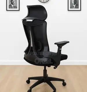 Swivel Office Seat – Comfortable Adjustable Ergonomic Work Chair