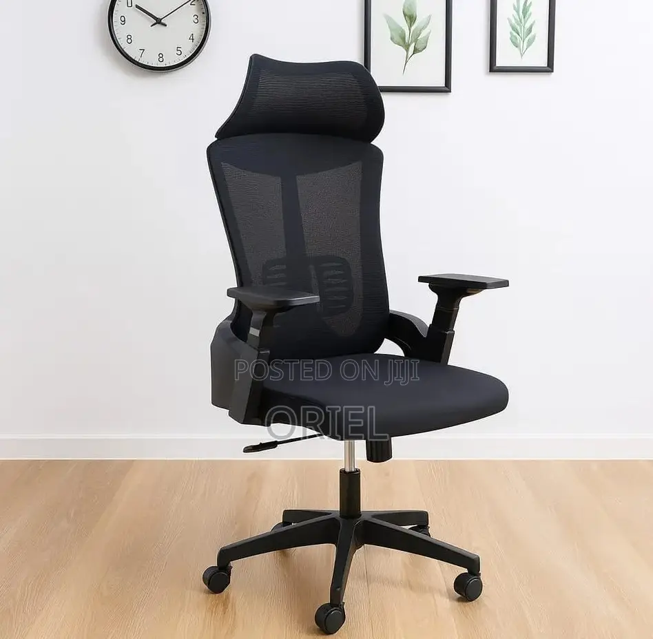 Swivel Office Seat – Comfortable Adjustable Ergonomic Work Chair