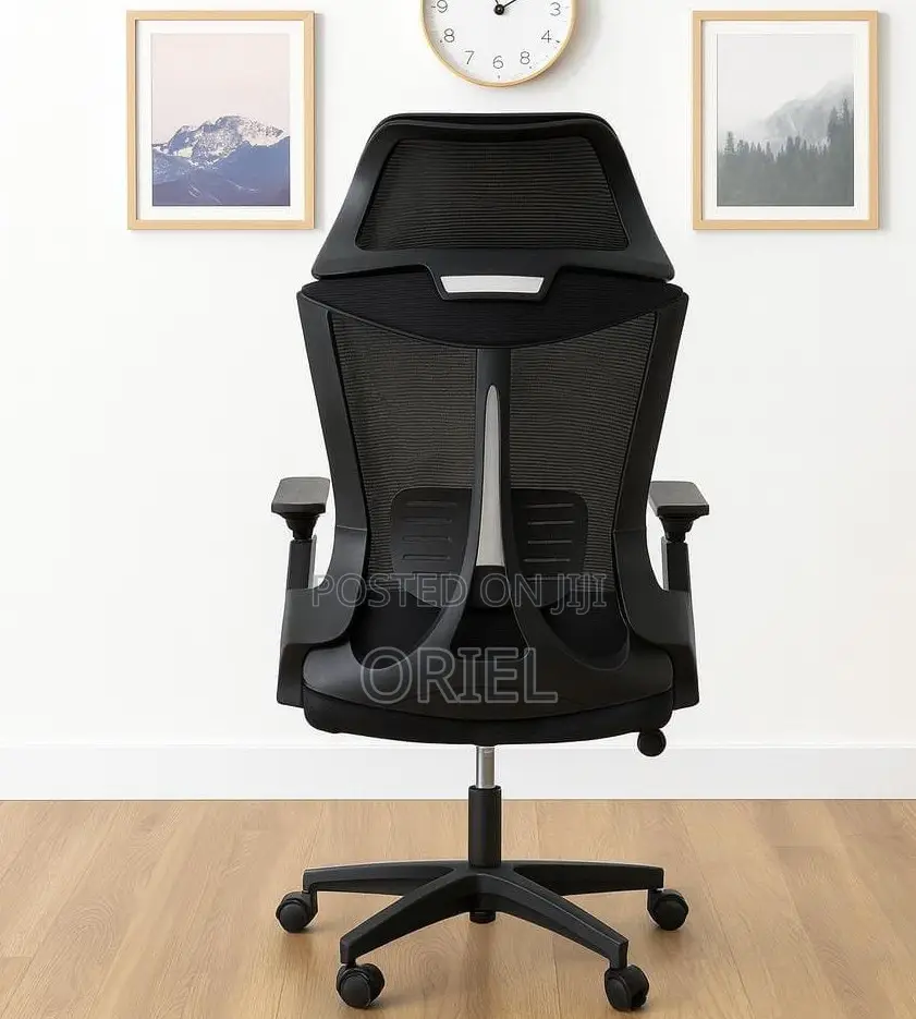 Swivel Office Seat – Comfortable Adjustable Ergonomic Work Chair