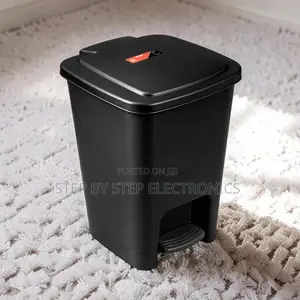 Economy Prices 30L Litres Hard Plastic Waste Garbage Dust Pedal Bin