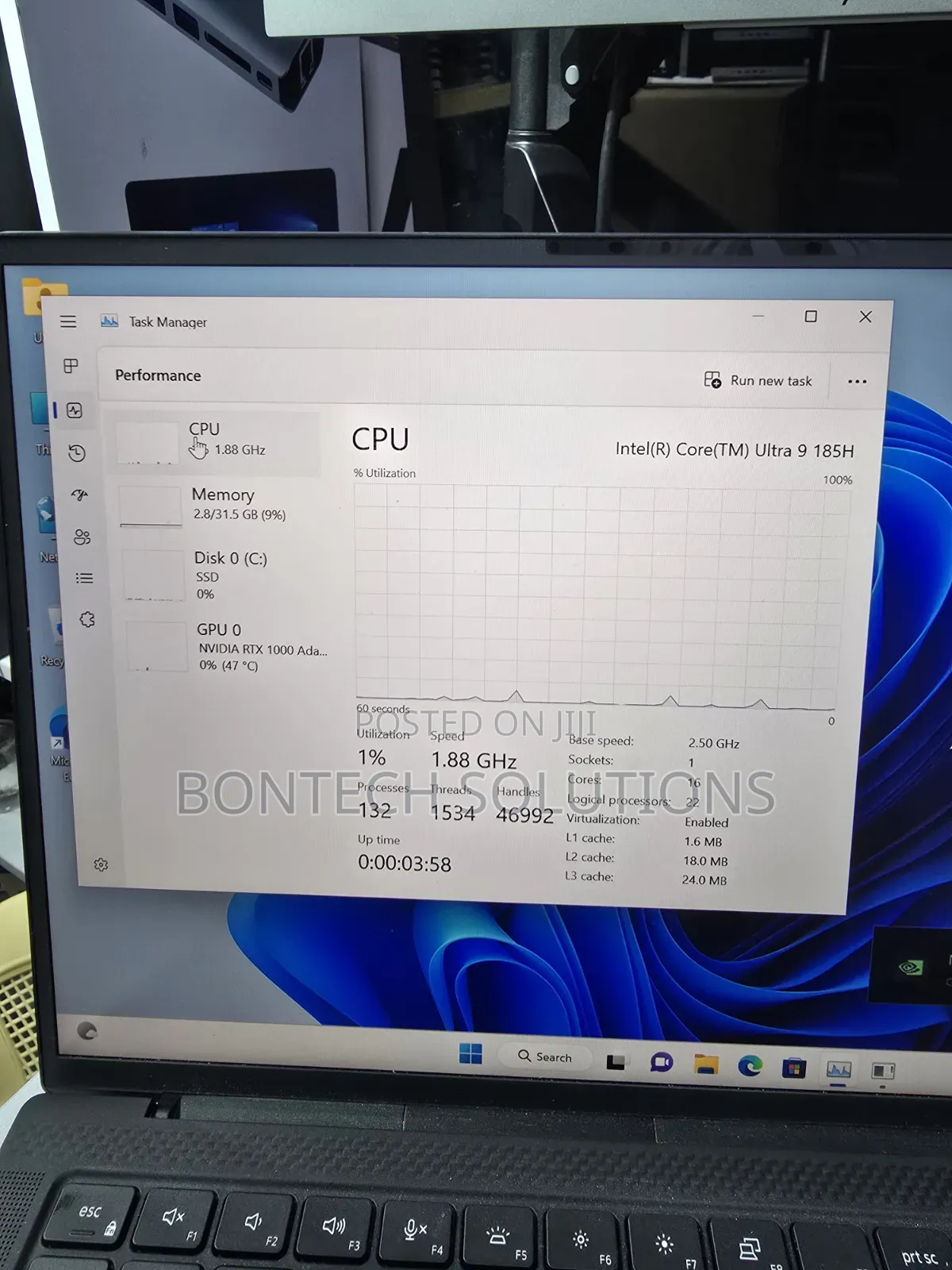 Laptop Dell Precision 5490 32GB Intel Core Ultra 9 SSD 1T