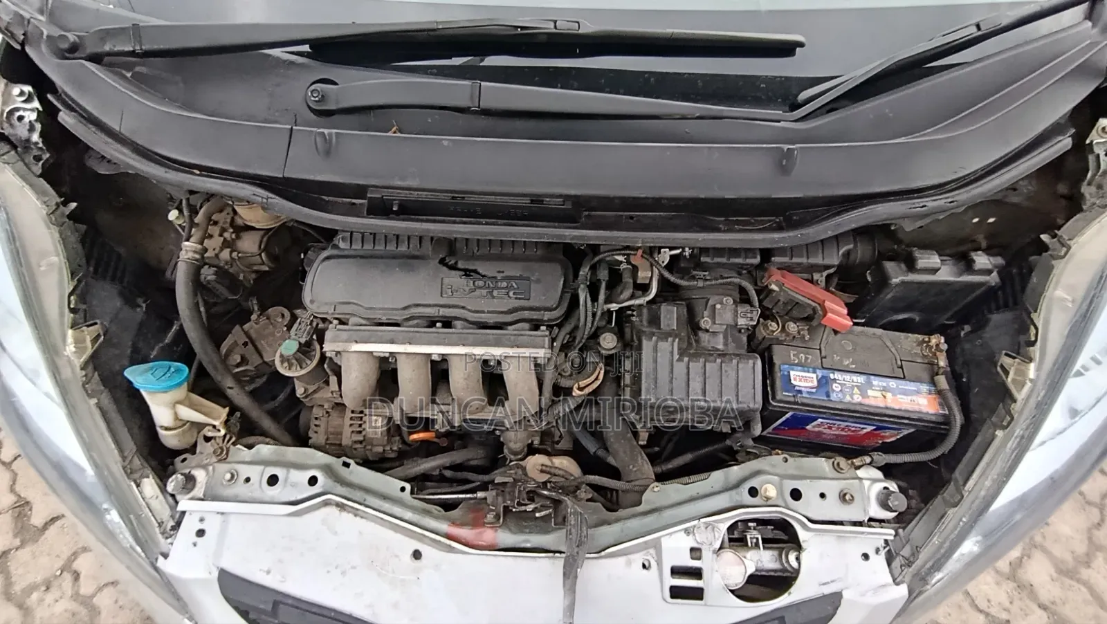 Honda Fit 2011 Silver