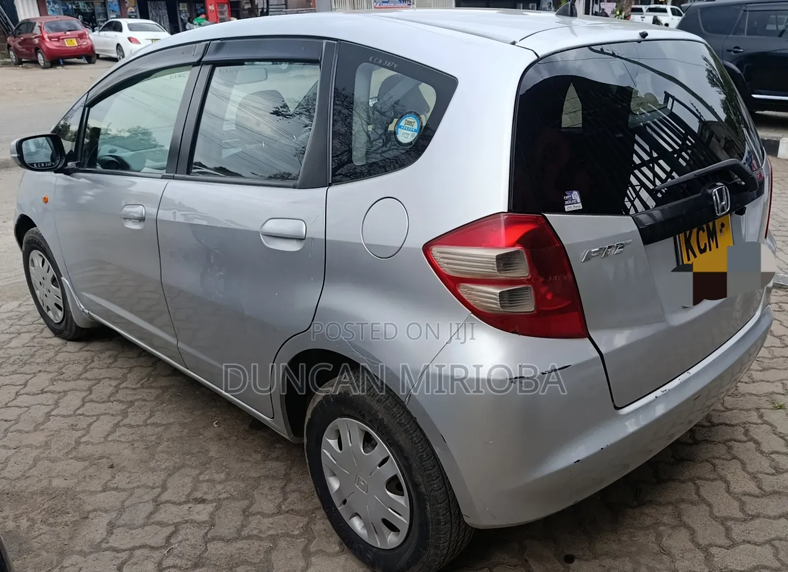 Honda Fit 2011 Silver