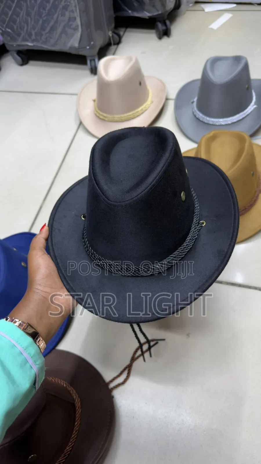 Black Kids Cowboy Hat