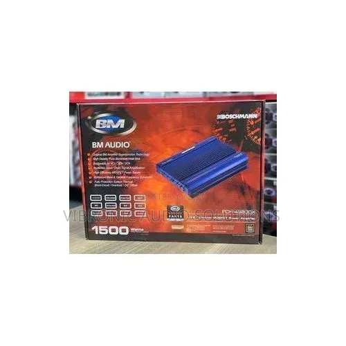 1500Watts 4 Channel MOSFET Power Powerful Bridgeable Amplifier