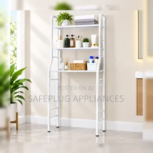 Rashnik 3-Layer Toilet Stand – Space Saving Bathroom Storage Rack