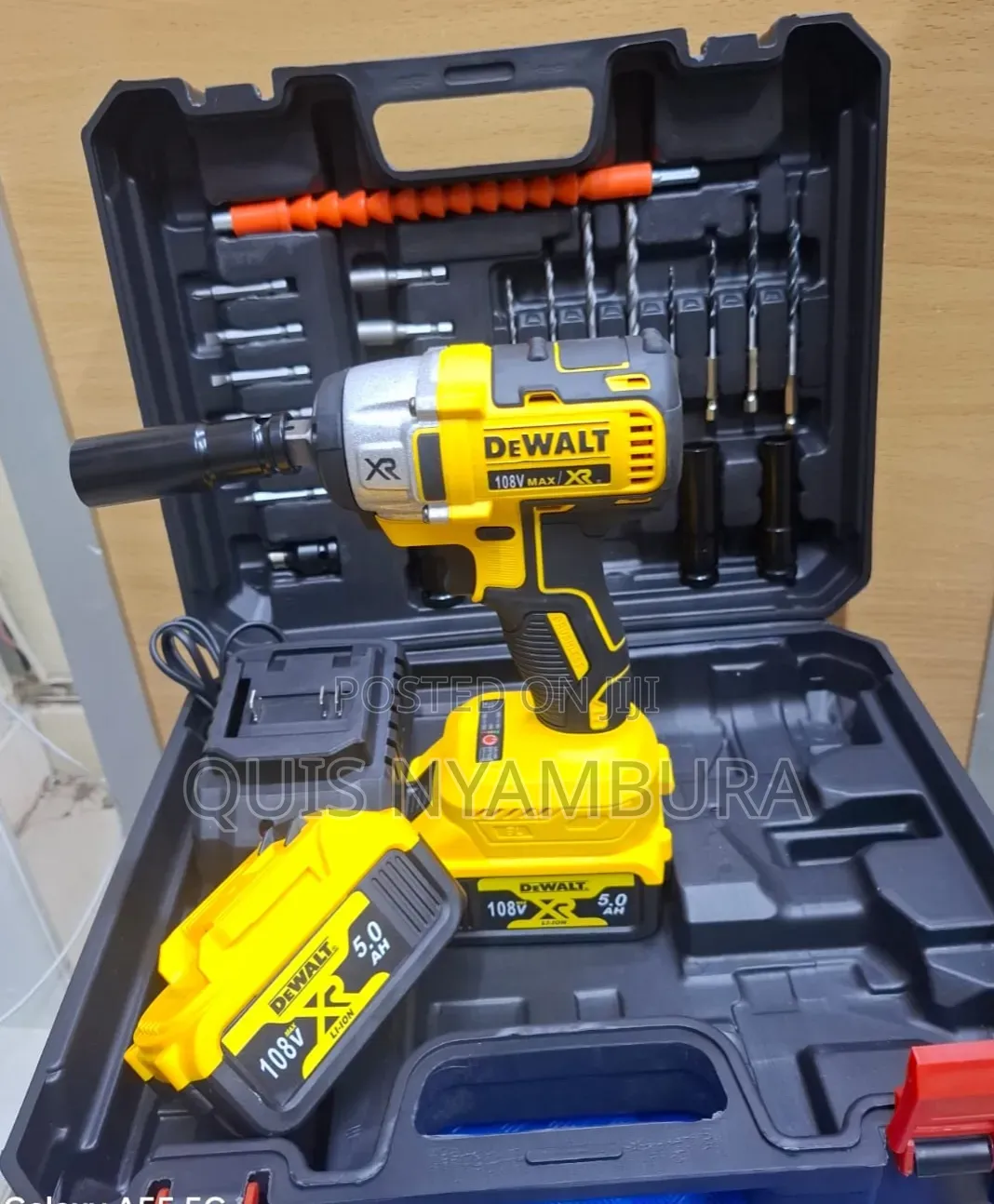 108v Dewalt Impact Wrench/ Cordless Dewalt Impact Wrench