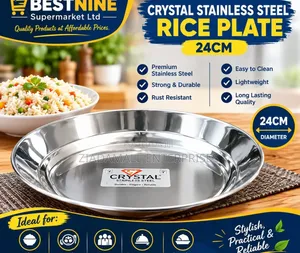 Quality Stainless Steel Rice Plate {Quality Rice Plate}