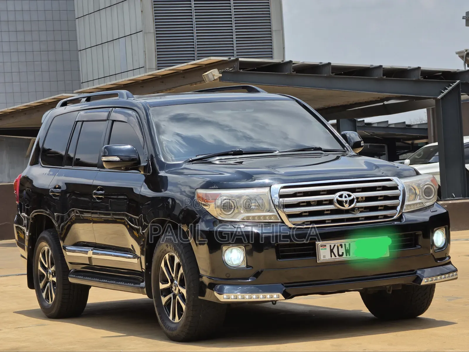 Toyota Land Cruiser 2012 Black
