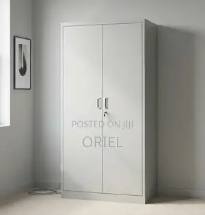 Full-Metallic 2-Door Office Storage Cabinet – Secure Steel Filing Unit