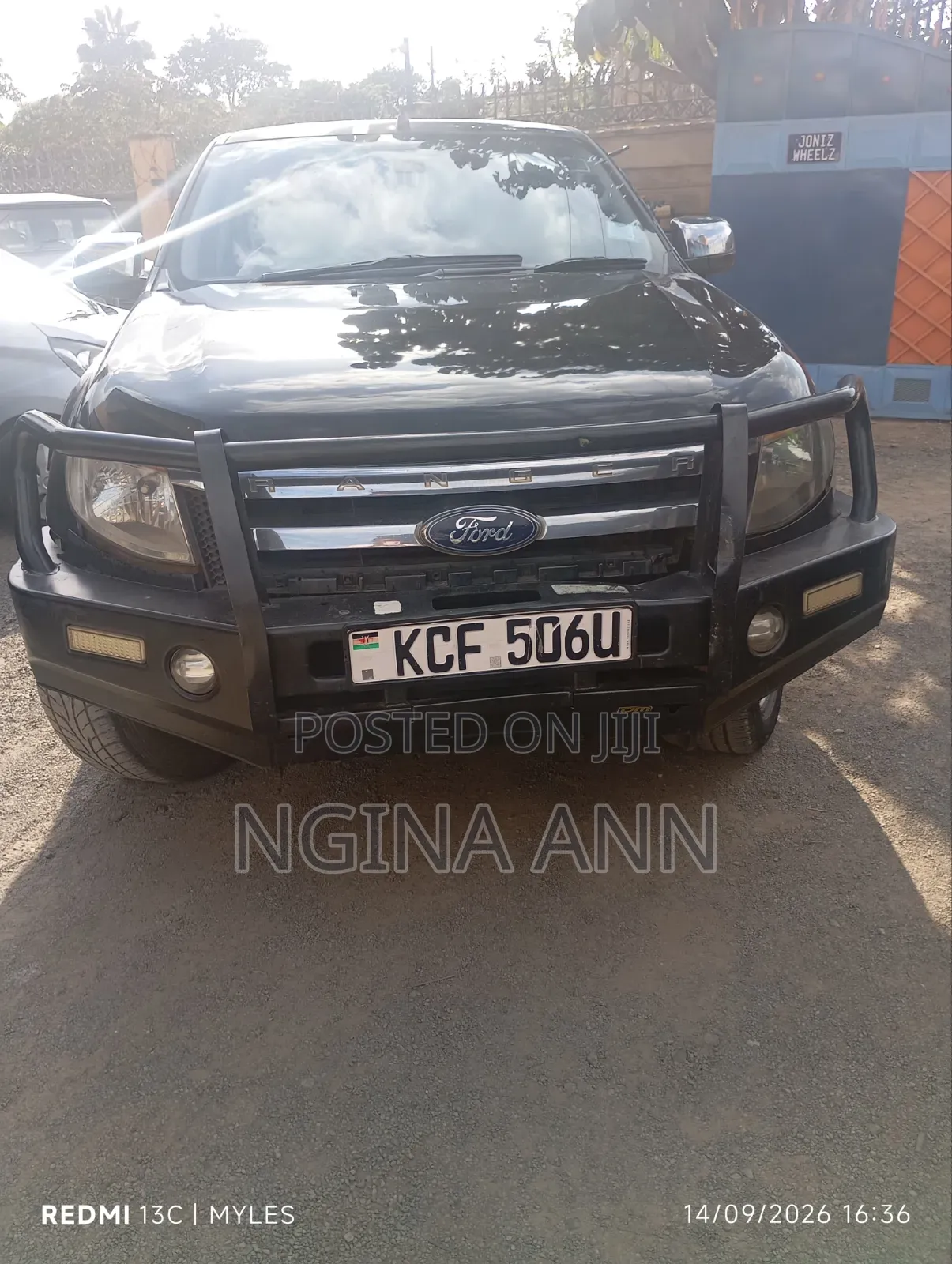 Ford Ranger 2015 Black