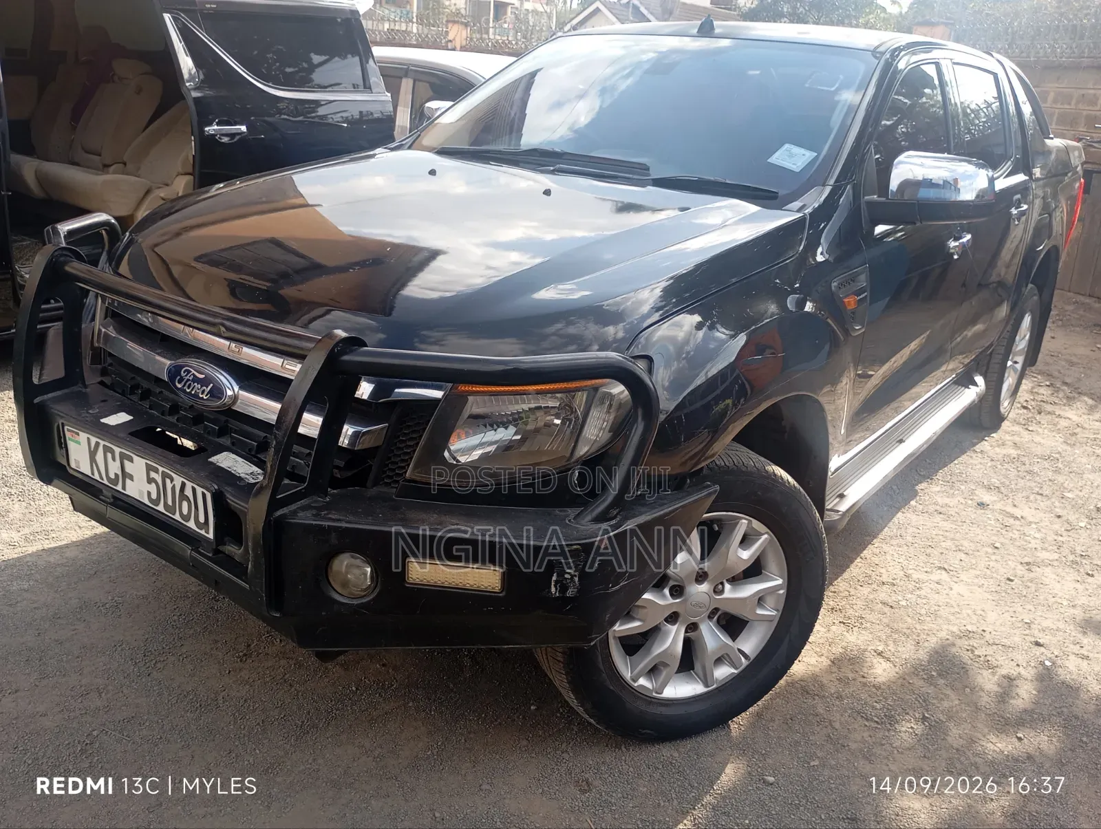 Ford Ranger 2015 Black