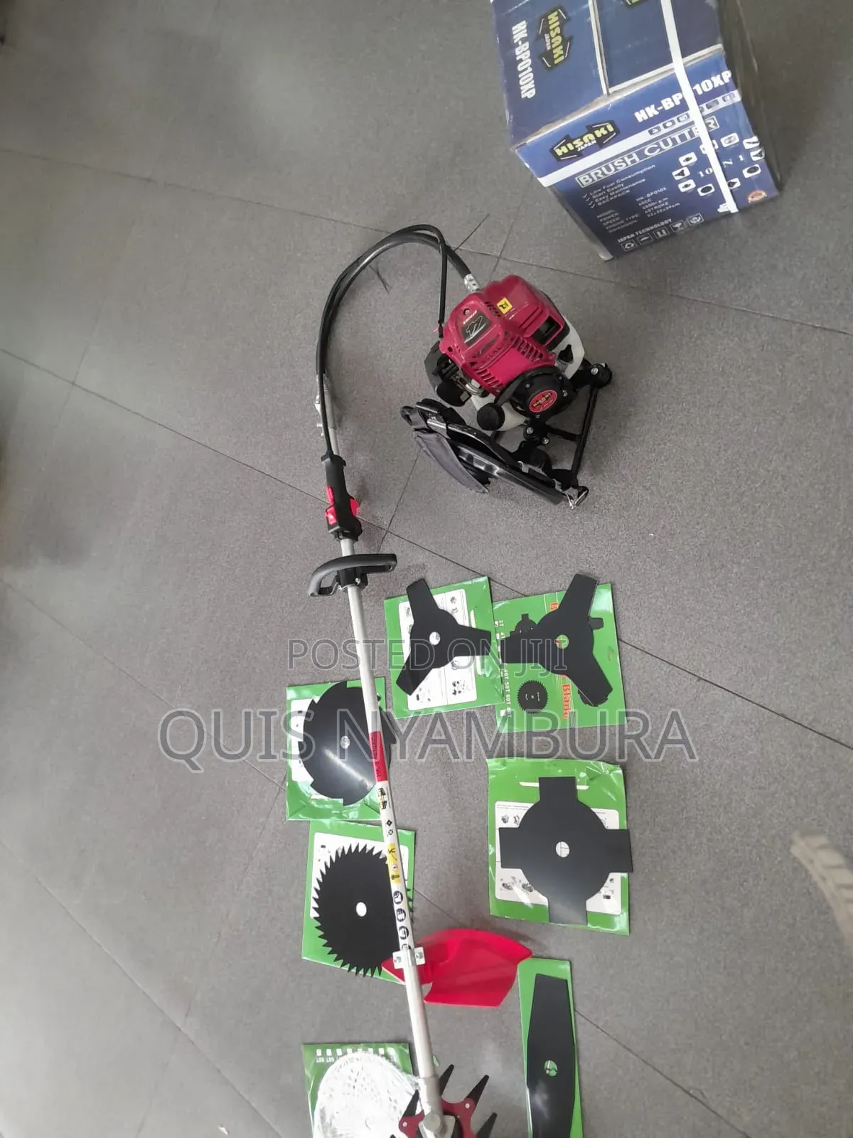 4stroke Backpack Brush Cutter 10 in 1 Hisaki Brush Cutter Machine