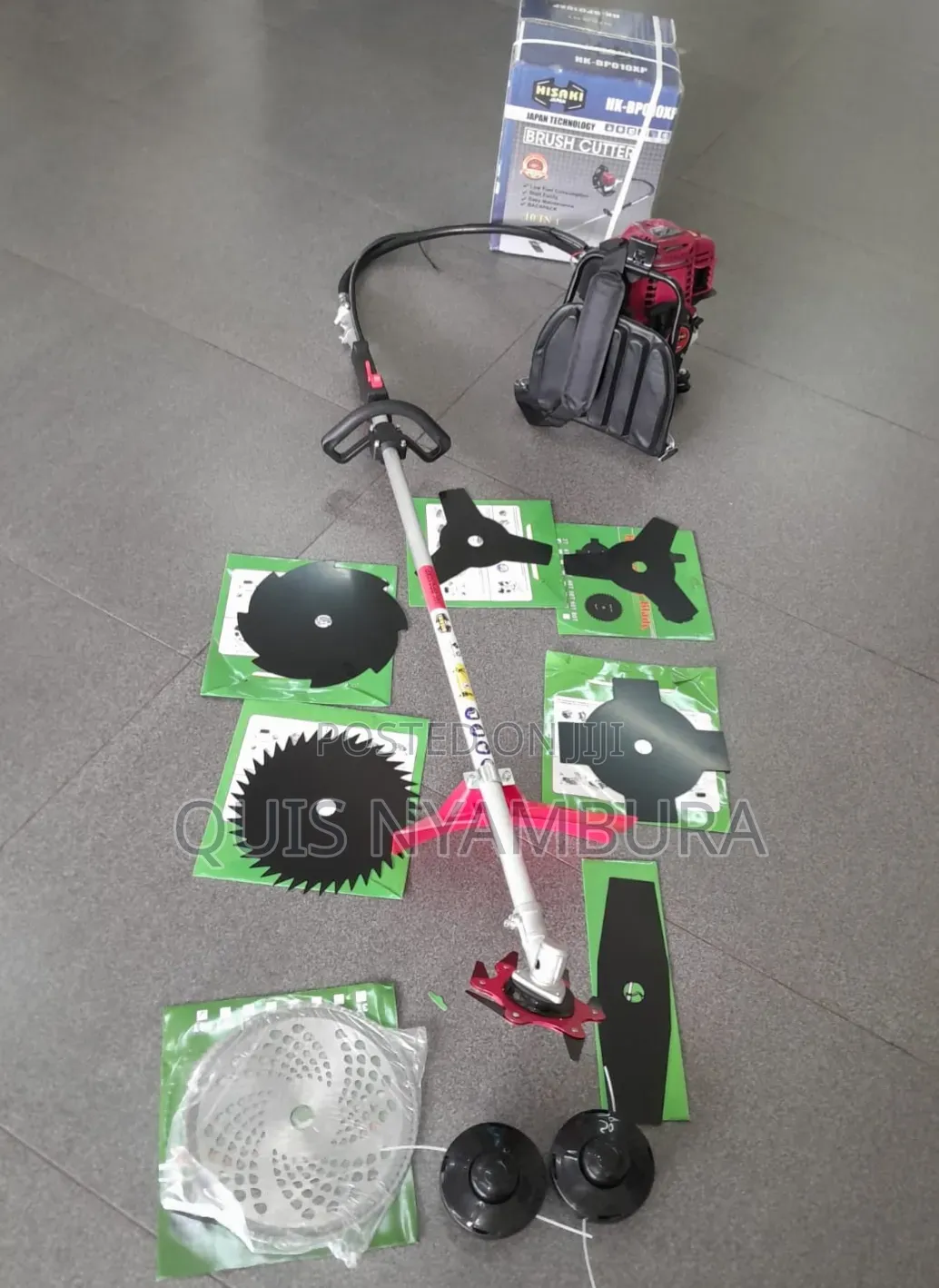 4stroke Backpack Brush Cutter 10 in 1 Hisaki Brush Cutter Machine