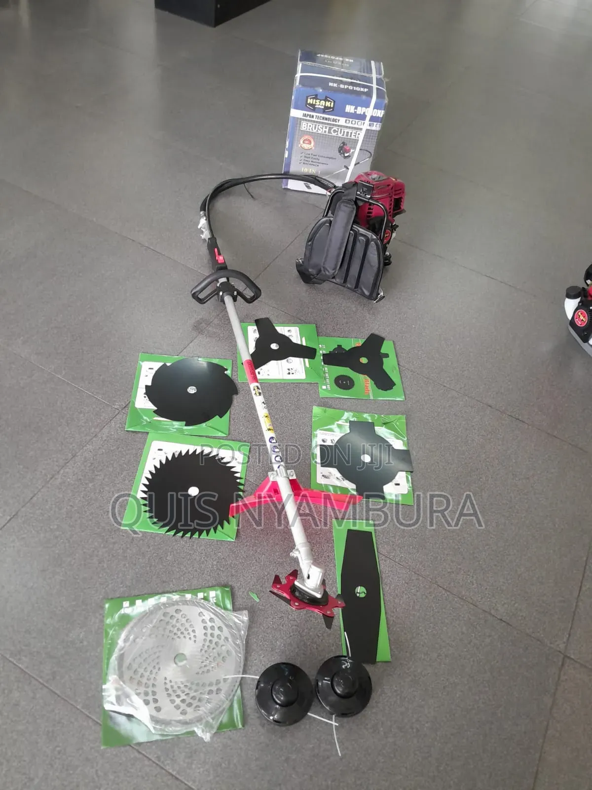 4stroke Backpack Brush Cutter 10 in 1 Hisaki Brush Cutter Machine