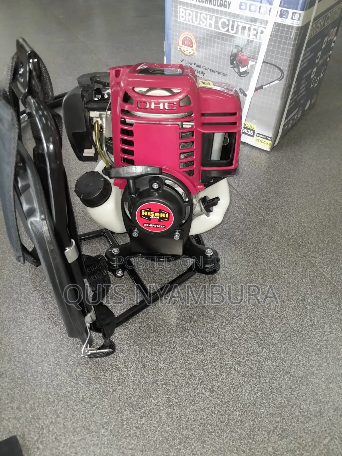 4stroke Backpack Brush Cutter 10 in 1 Hisaki Brush Cutter Machine