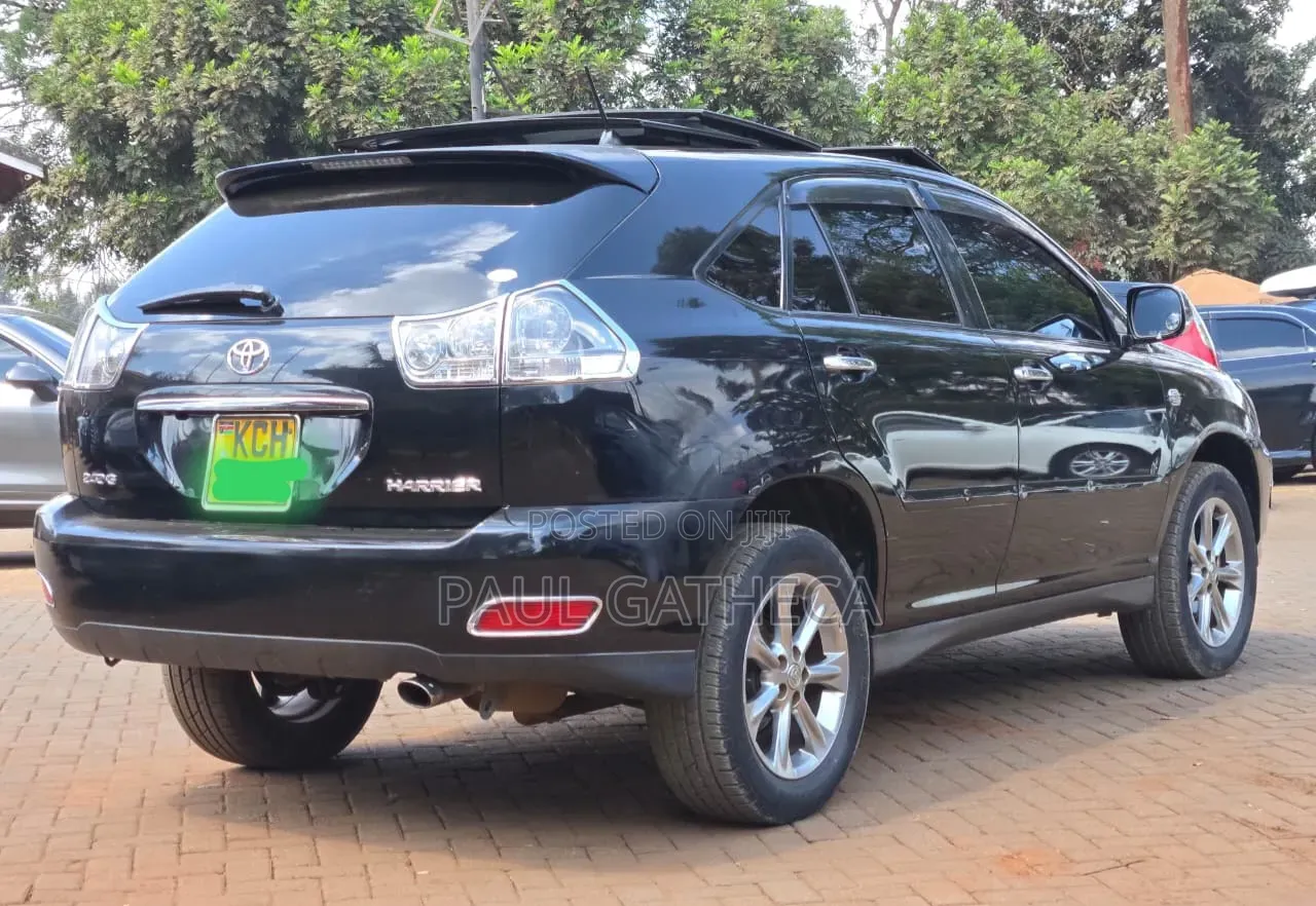 Toyota Harrier 2010 Black