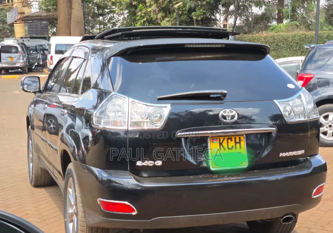 Toyota Harrier 2010 Black