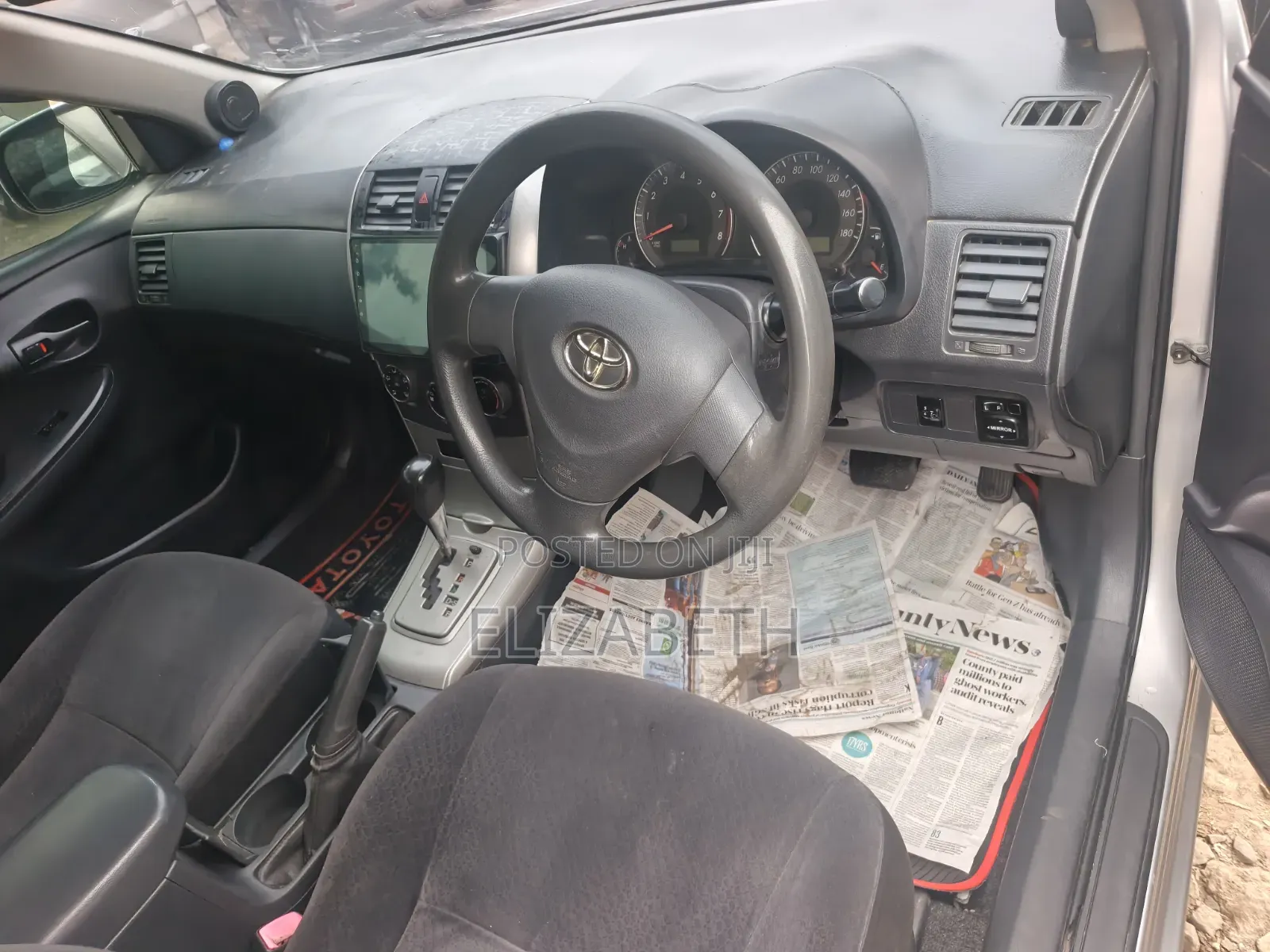 Toyota Corolla Fielder 2008 Silver