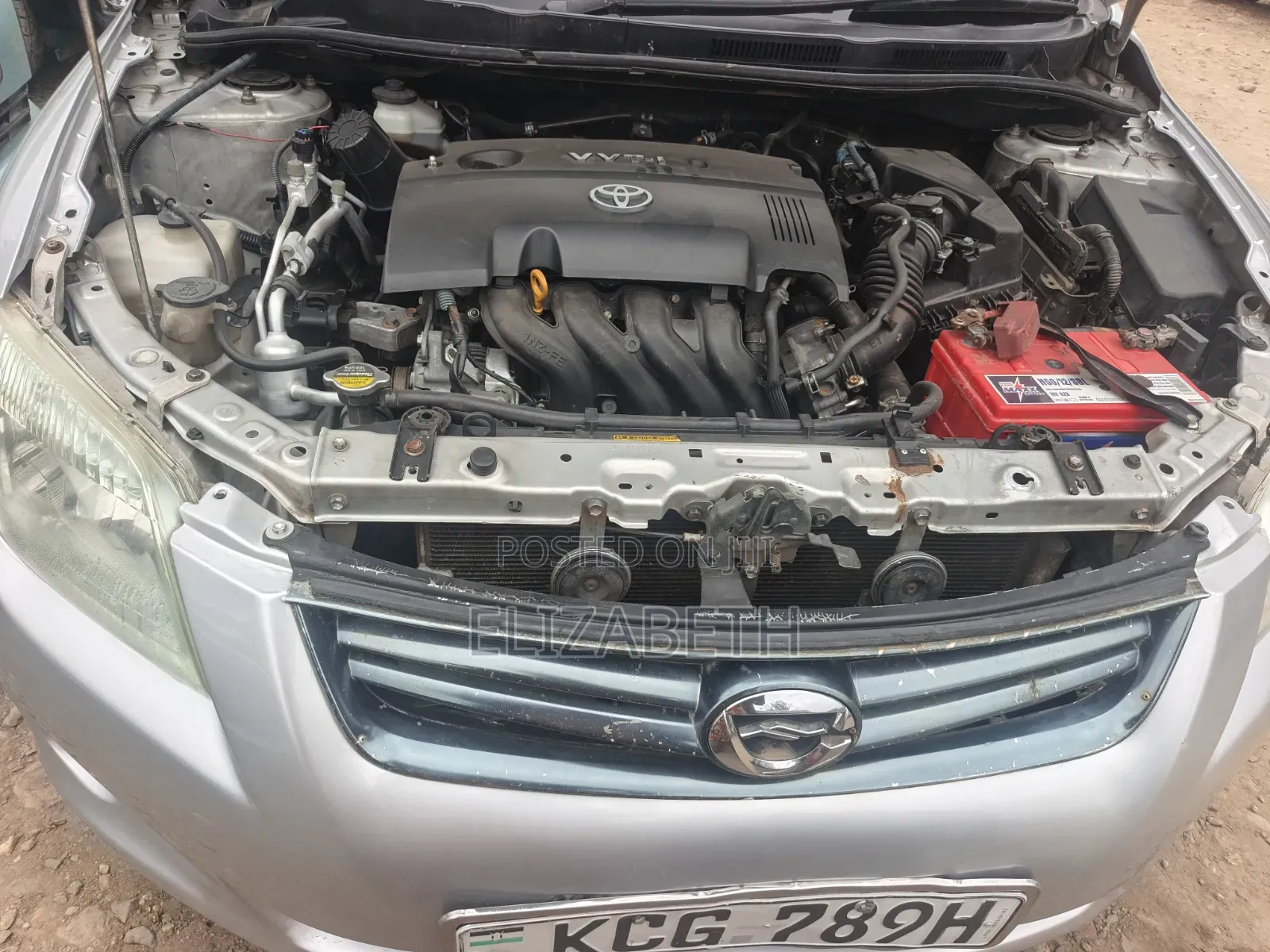 Toyota Corolla Fielder 2008 Silver