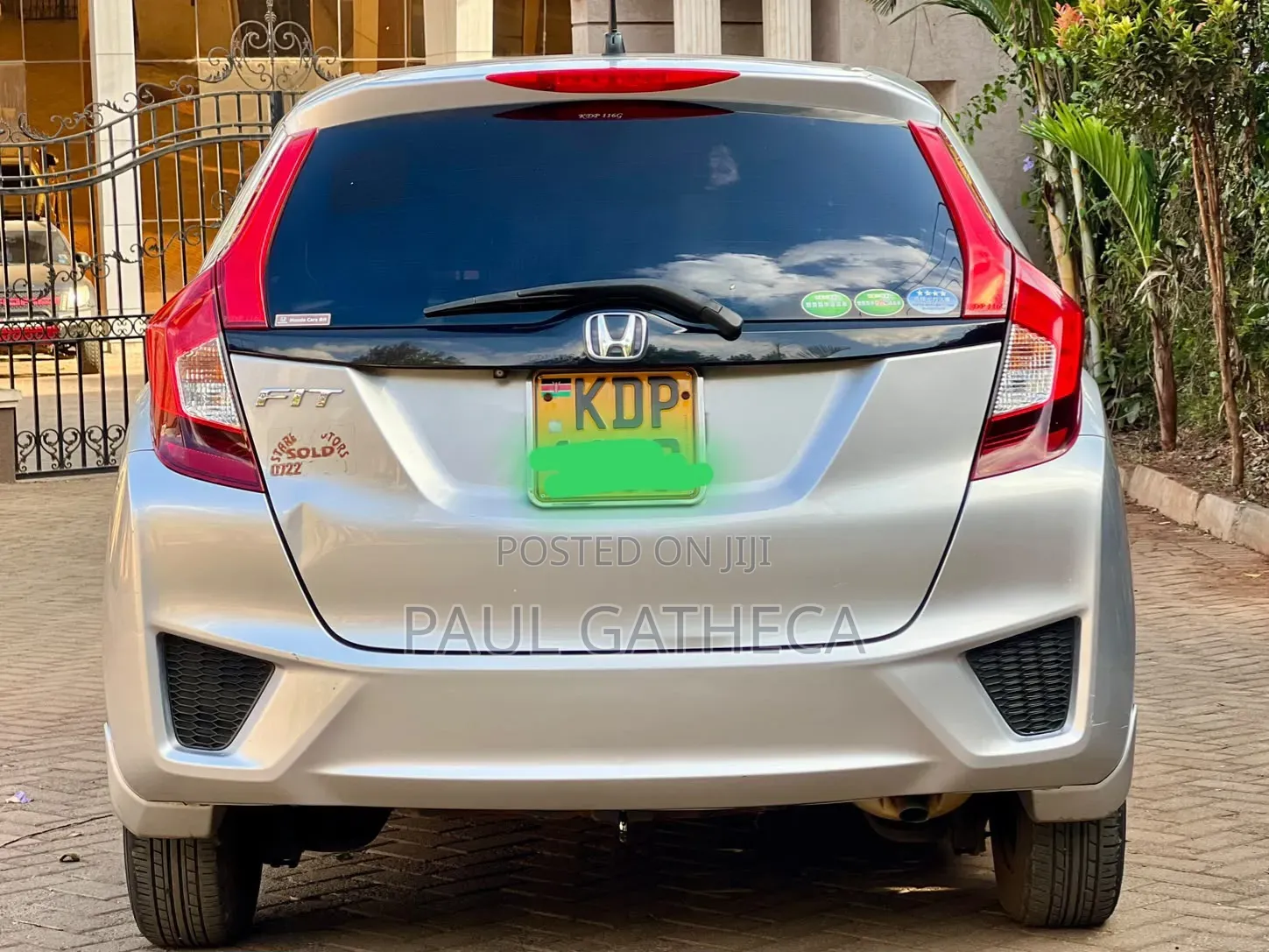 Honda Fit 2016 Silver
