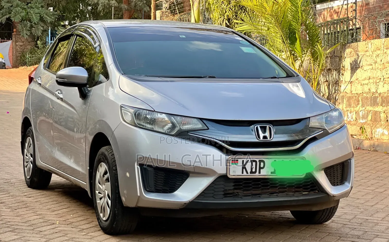 Honda Fit 2016 Silver
