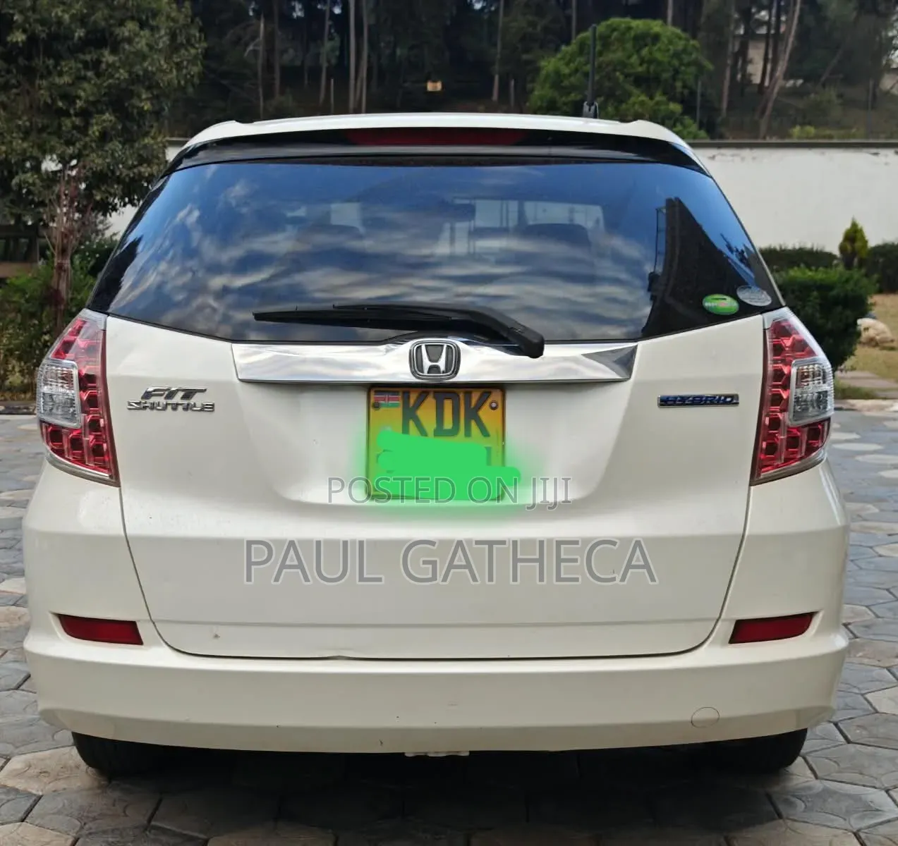 Honda Fit 2015 White