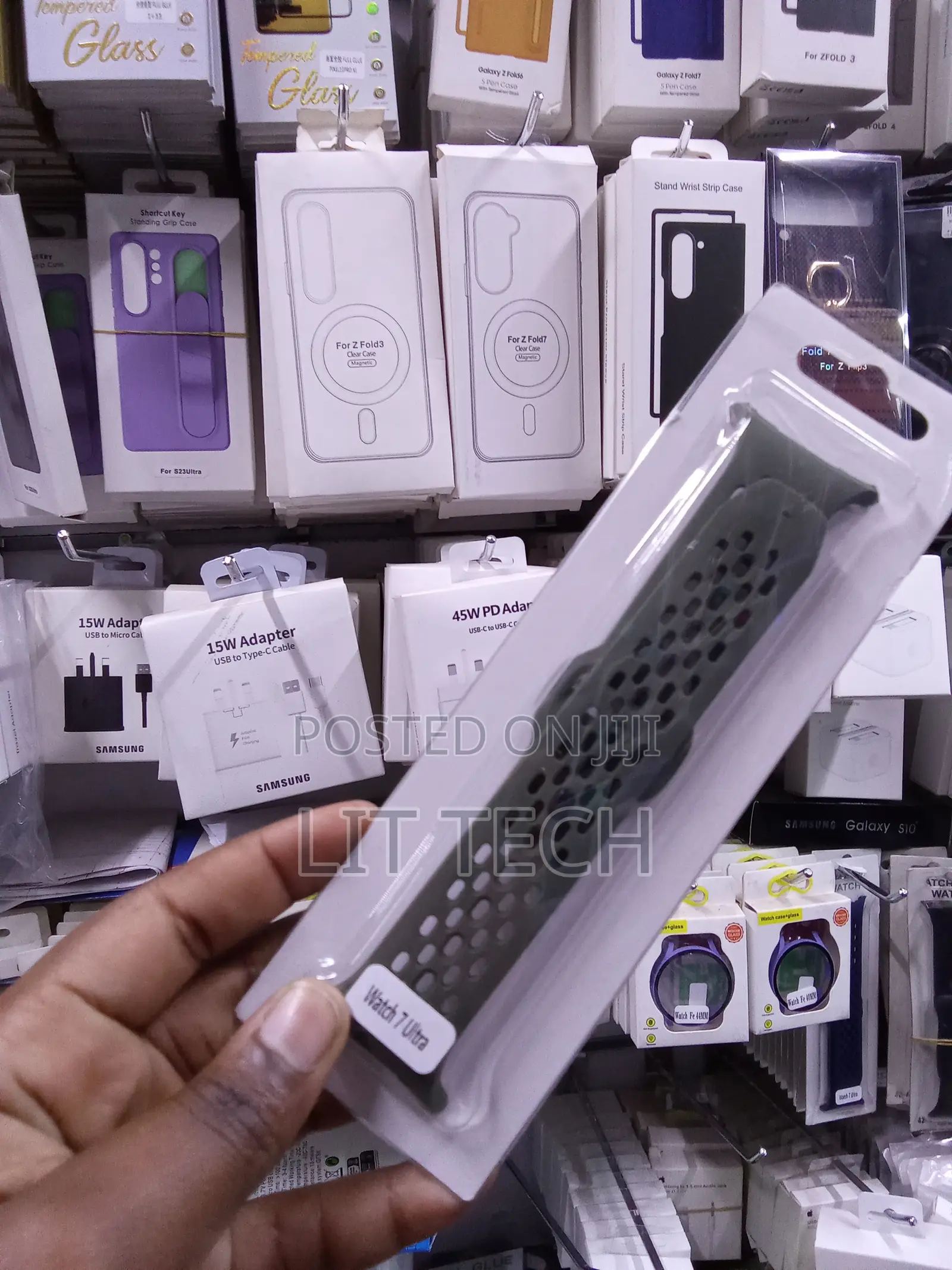 Samsung Galaxy Watch 7 Ultra Silicone Sport Strap - Army Green