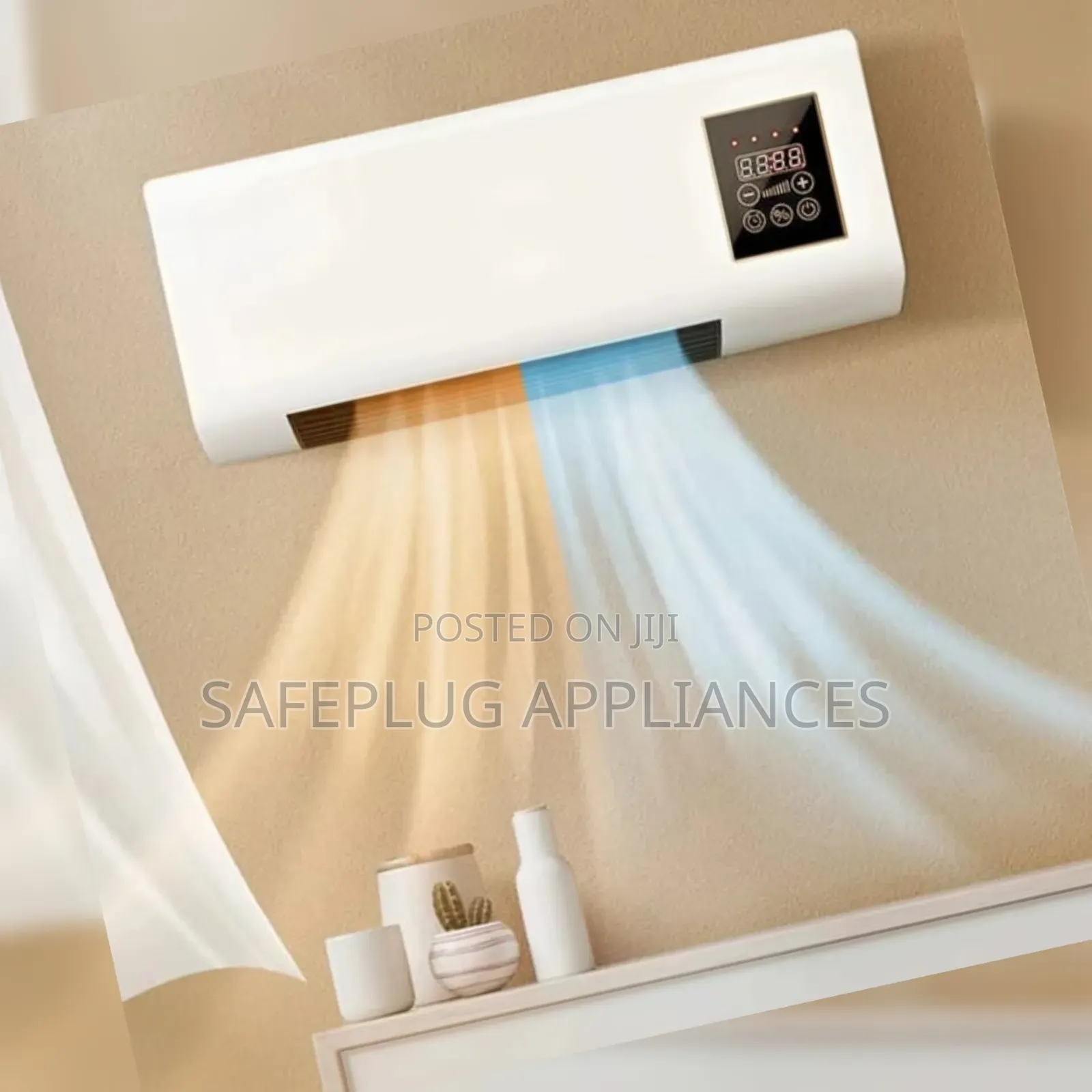 1800W Hot Cold AC – Portable Wall Mountable With Remote