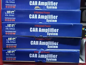 JEC 800watts Bridgeable 4 Channel Power Car Amplifier